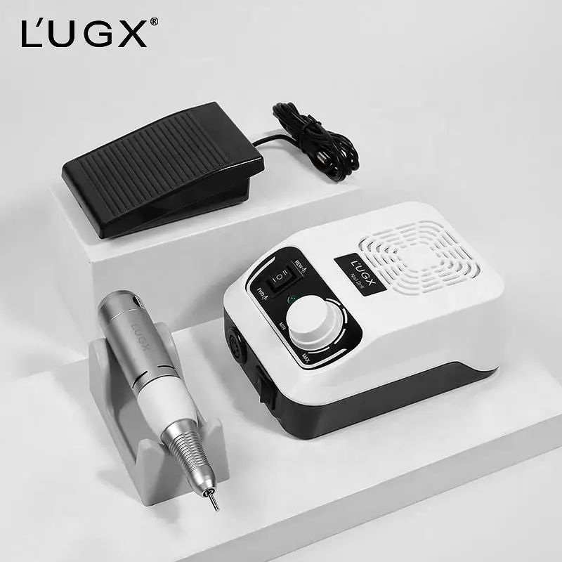 LUGX OEM/ODM CE/ROSH Electric nail polisher 35000 rpm nail salon professional nail drill machine