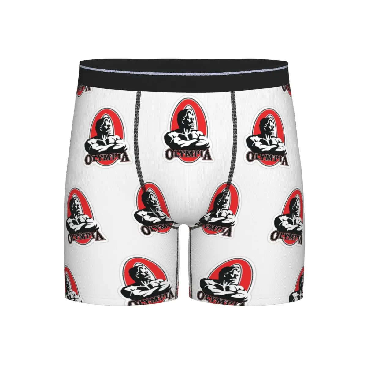 

Long Boxer Underpants Shorts Future Mr OLYMPIA Motivations Panties Male Ventilate Underwear for Homme Man Boyfriend Gifts
