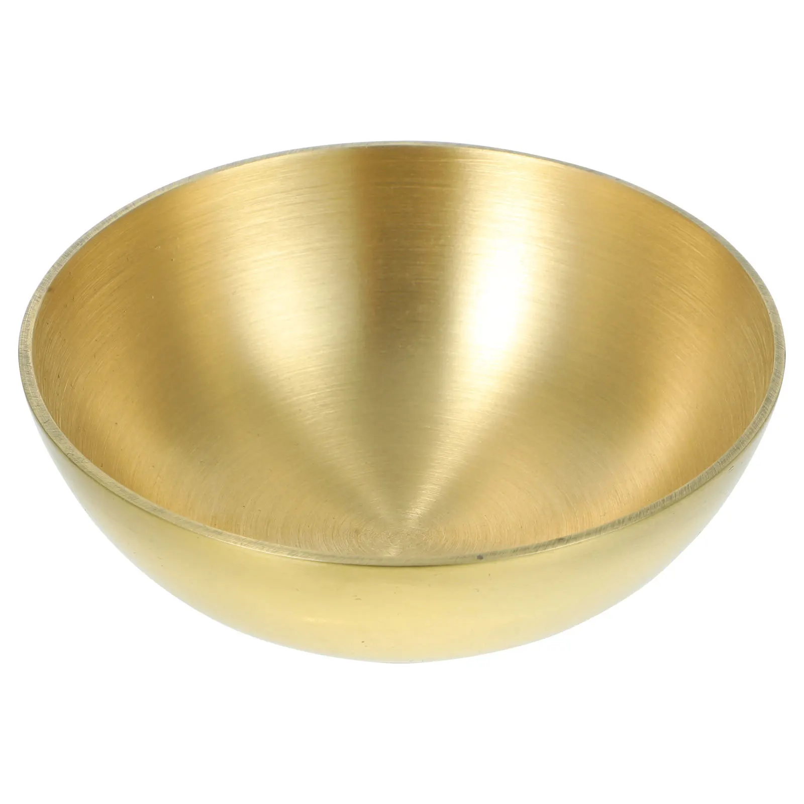 

Holy Water Bowl Buddhist Water Offering Brass Bowl Sturdy Flat Smooth Tableware Storage Food Snacks Elegant Ornament