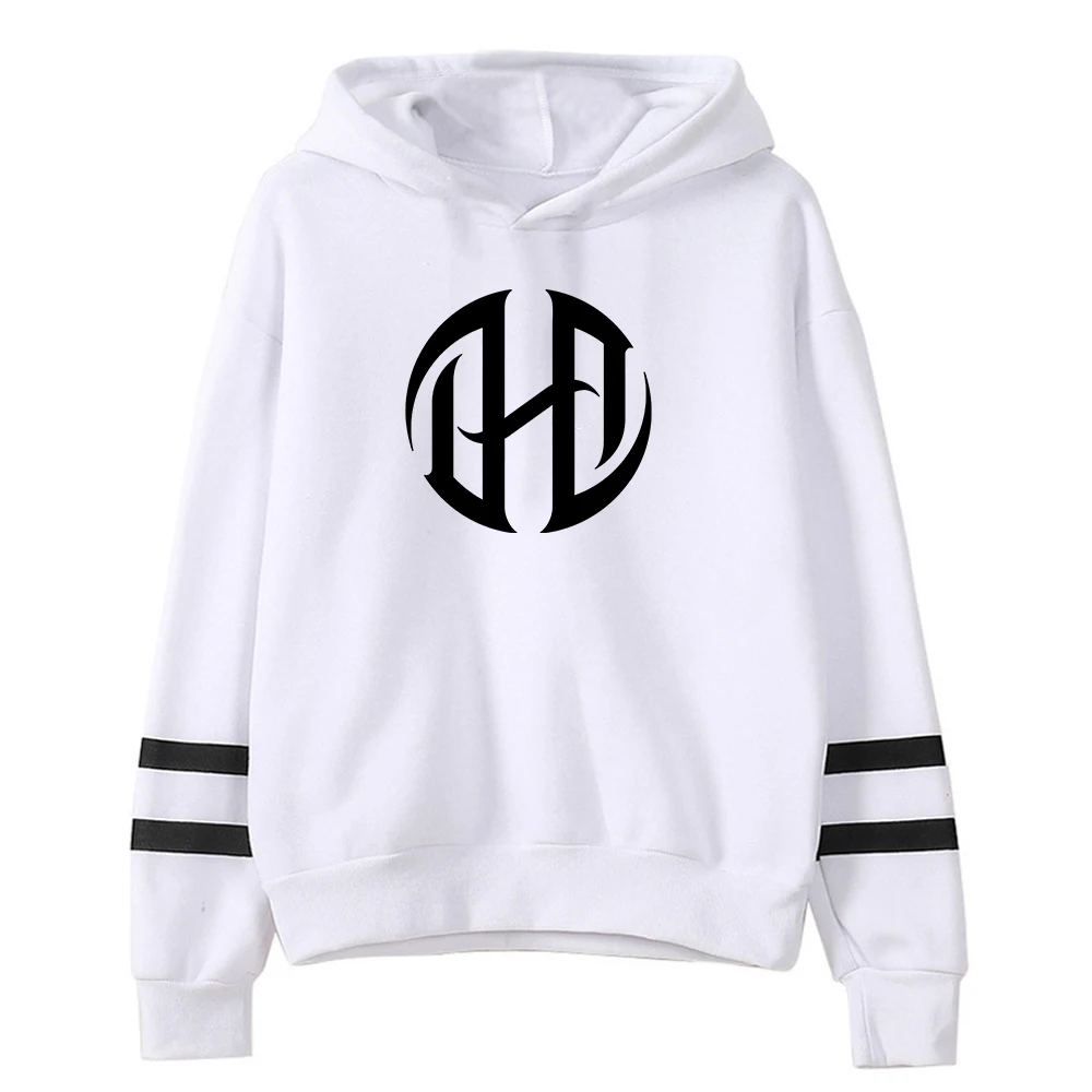 Dharius Tour Hoodie Pop Rapper Merchandise Pocketless Parallel Bars Mouw Streetwear Dames Heren Sweatshirt Hiphopkleding