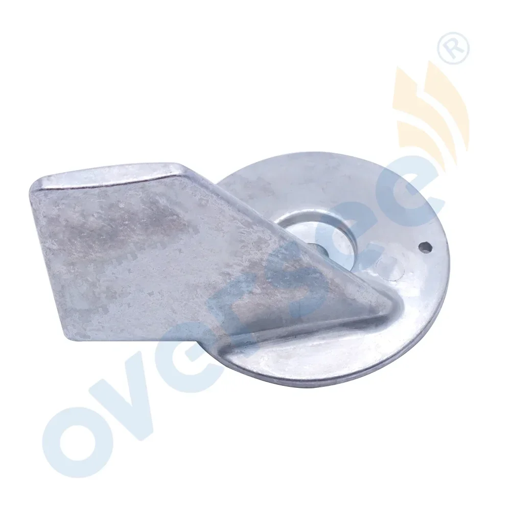 Oversee Anode 55125-95500 Trim Tab Zinc Anode For Suzuki Outboard Motor 40-85HP 2T 4T 55125-87E01 55125-95301