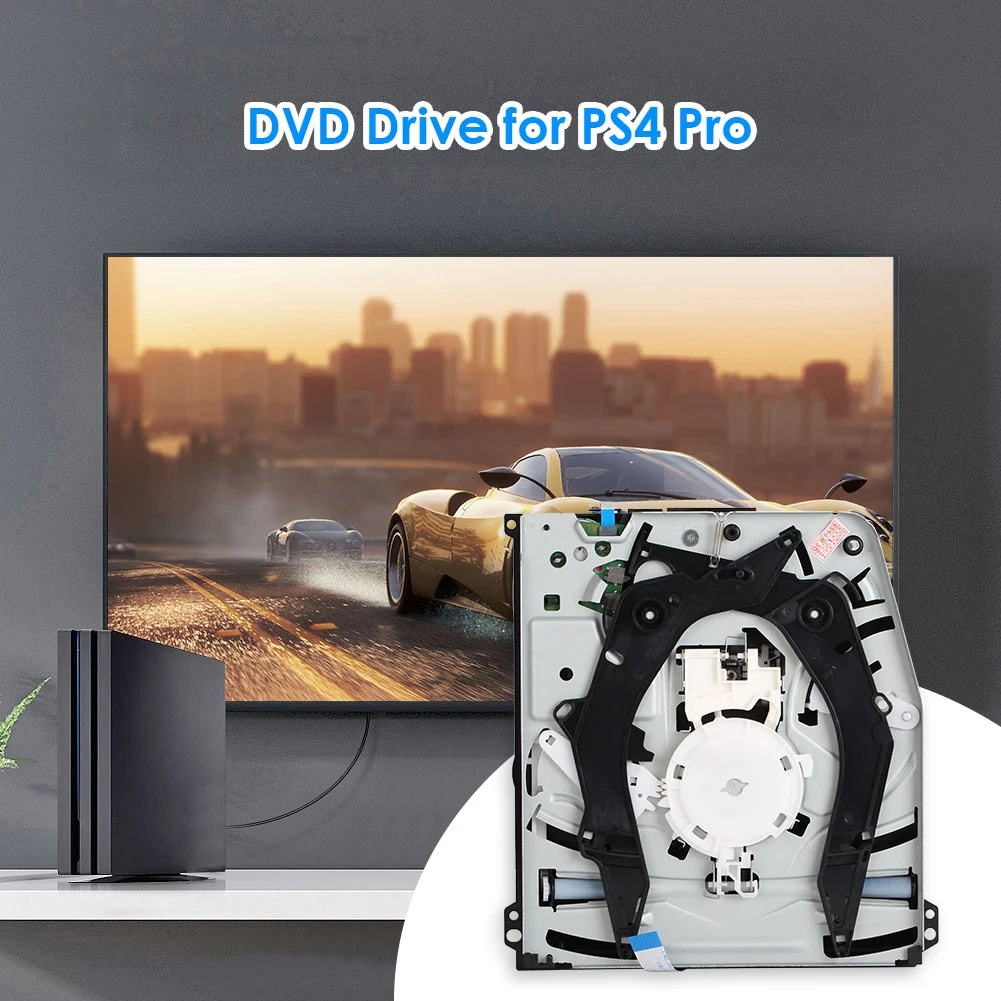 For PlayStation 4 Pro PS4 Pro Console DVD Drive Blu-Ray Disc Drive Replacement