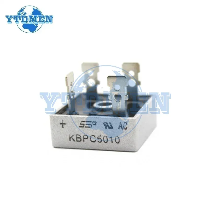 4-10PCS Diode Bridge Rectifier KBPC5010 50A 1000V Rectifiers Electronics Kit