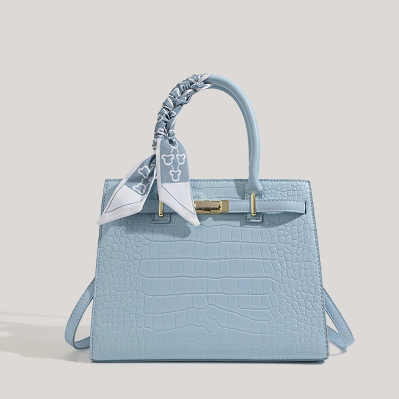 

Hong Kong Genuine Leather Handbag Floral Embroidery Women's Bag oulder Crossbody Bag Retro Sle for Middle-Aged Mothers