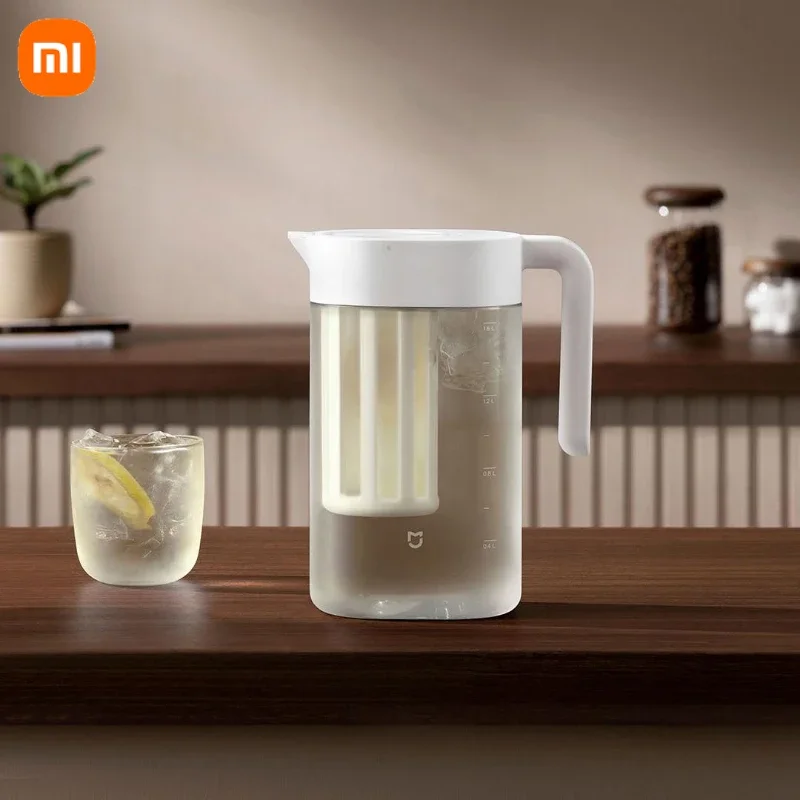 

Xiaomi Mijia Large Capacity Cold Water Kettle Iced Beverage Dispenser Refrigerator Cold Juice Drink High Quality Storage Tank