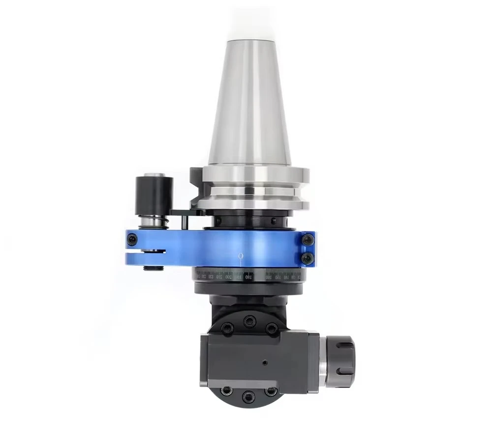 Machine tool 90 degree CNC CAT30 CAT40 CAT50 corner milling head ER16 ER25 ER32ER50 numerical control corner head