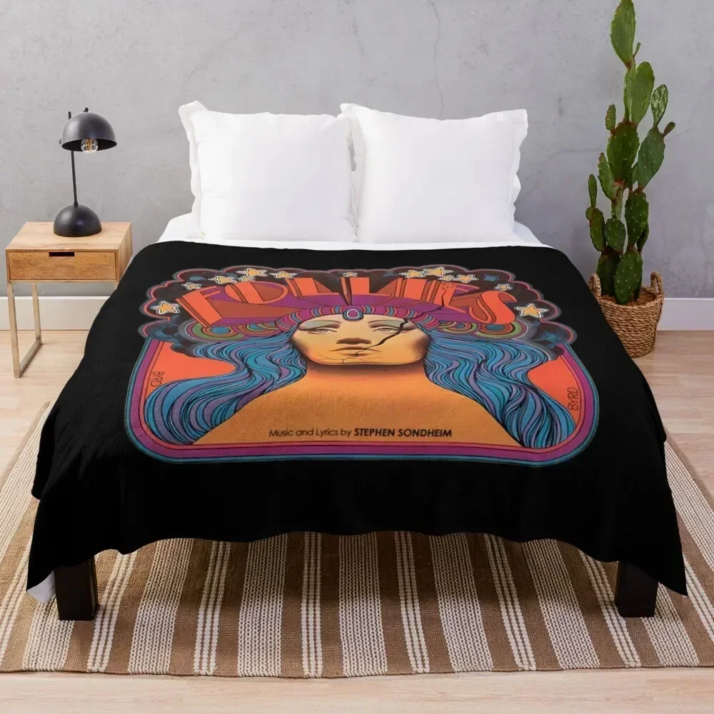 

Follies Throw Blanket Warm Comfortable Blanket for Office Napping