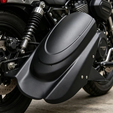 

Задний брызговик (защита от грязи) для Kawasaki Versys 650 KLE, модифицированный