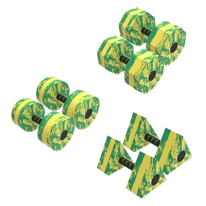 Dumbbell camo circular triangle floating fitness dumbbell