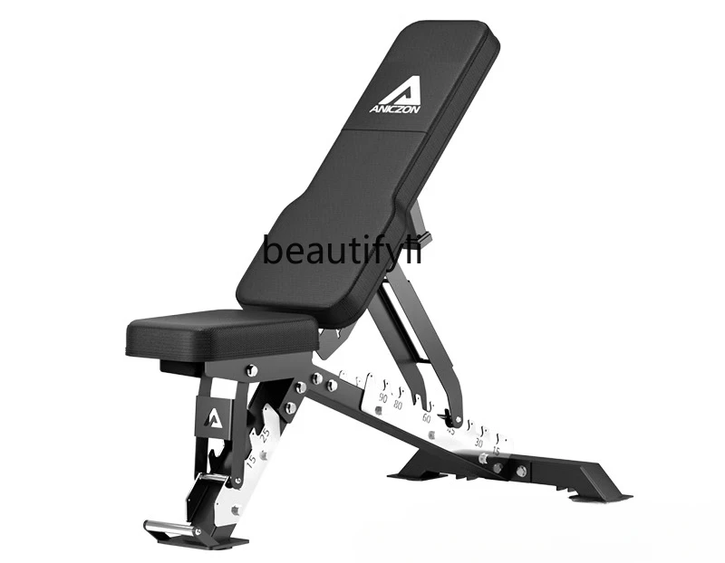 Adjustable Dumbbell Stool Bench Press Flat Stool Supine Board, Abdominal Board, Gym Equipment