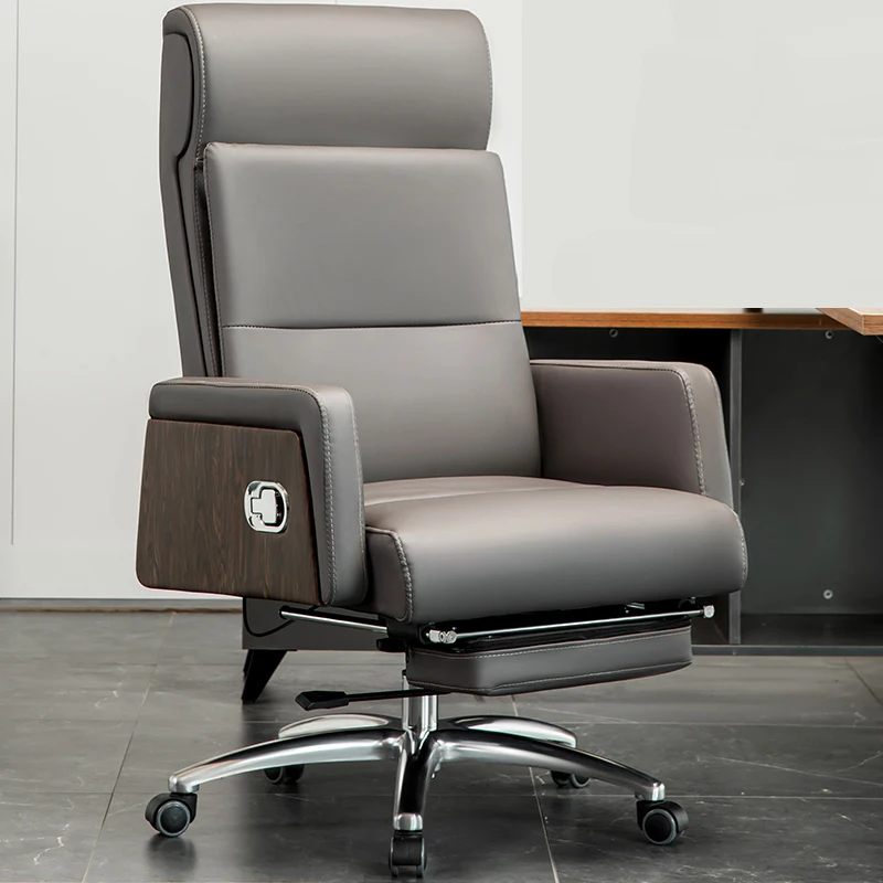 Swivel Luxury Desk Chair Office Ergonomic Armchair Leather Office Chairs Massage Lounge Muebles Para El Hogar Office Furniture