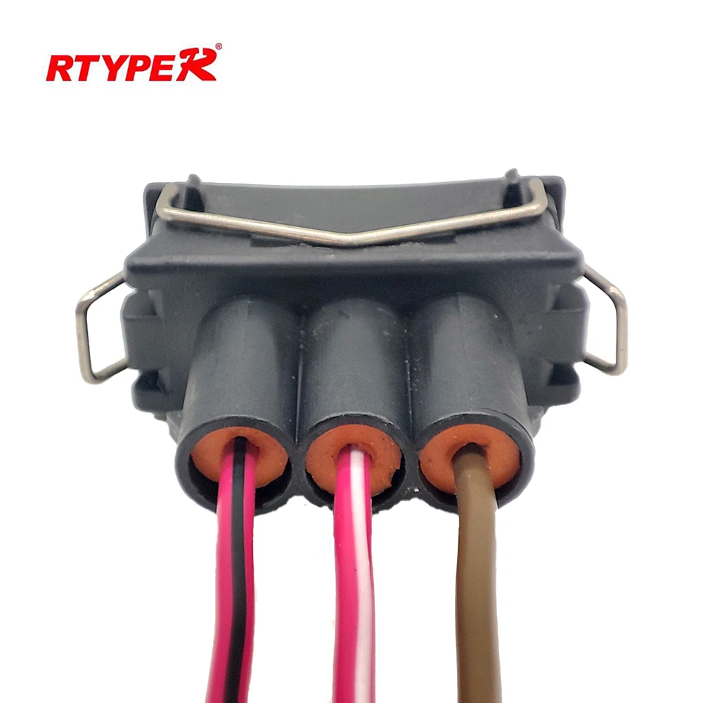1/5/10 set 3 Pin 3.5mm 357972753 Female Injection Pump EV1 EV14 JPT VR6 TPS Sealed Waterproof Coil Connector For VW Audi