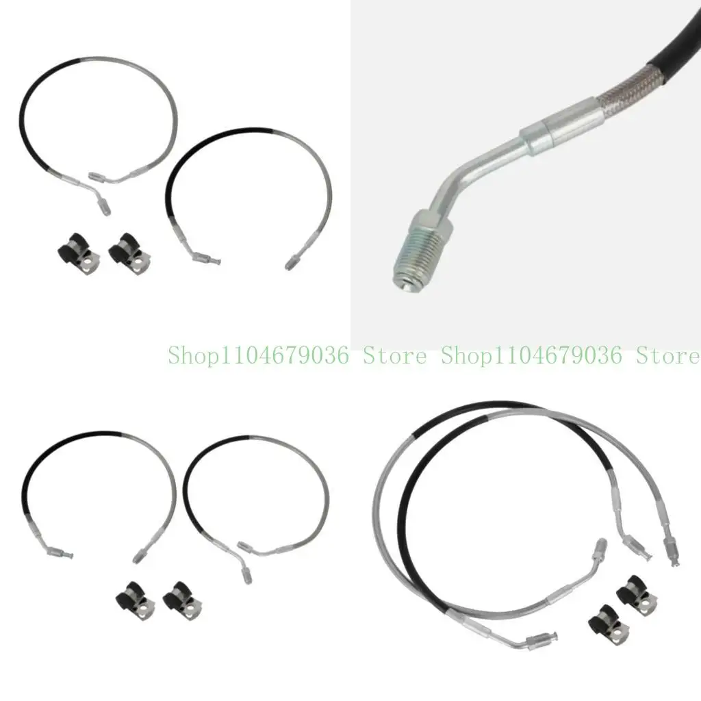 

652F Replace 1930752 1930753 Fit for ATV 250 300 350 500 Front Left Right Brake Hose Line Replacement Accessory