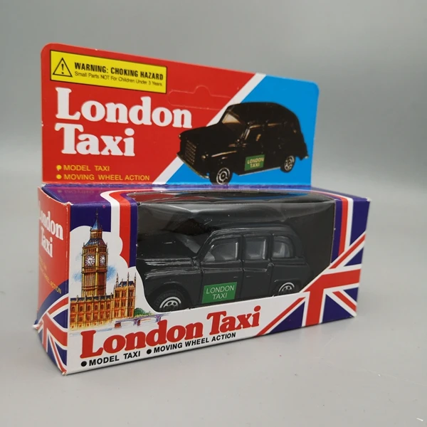 Metal 1:43 CAR Model London Taxi Double Decker Bus Set Single Box Collect Toy Figures