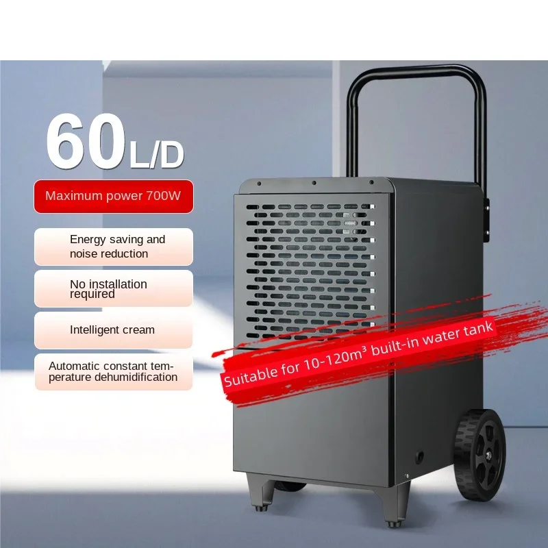 Industrial Dehumidifier Basement Dehumidifier High-power Household Villa Dehumidifier Commercial Dehumidifier Drying