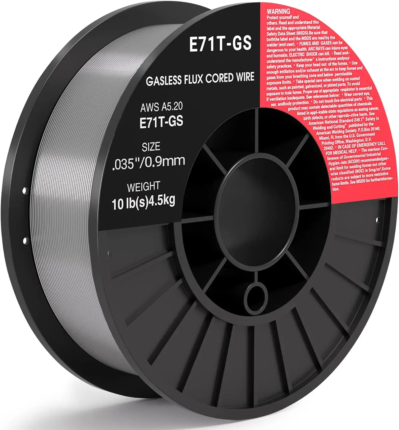 

Сварочная проволока Flux Core MIG, низкоуглеродистая сталь E71TGS, диаметр 0,035 дюйма, катушка 10 фунтов для сварочных работ