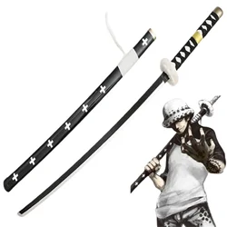 One Piece 104cm Anime Cosplay Trafalgar D Water Law Bamboo Assembled Sword Role Play Superb Trafalgar Law 41inch Katana Model
