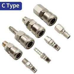 C Type SH PH SP PP SM PM SF Pneumatic Connector Rapidities for Air Hose Coupling Compressor Accessories Quick Release Fitting