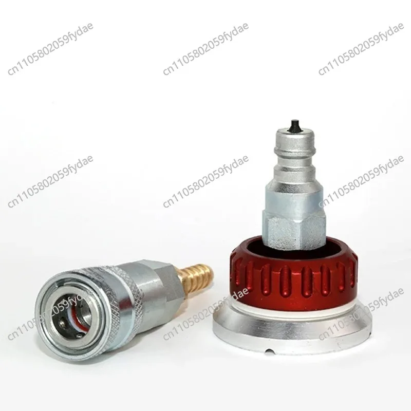 self sealing metal Reusable Vacuum Bag Connector  Vacuum valve nozzle for Prepreg Vacuum Process Carbon fiber resin infusion