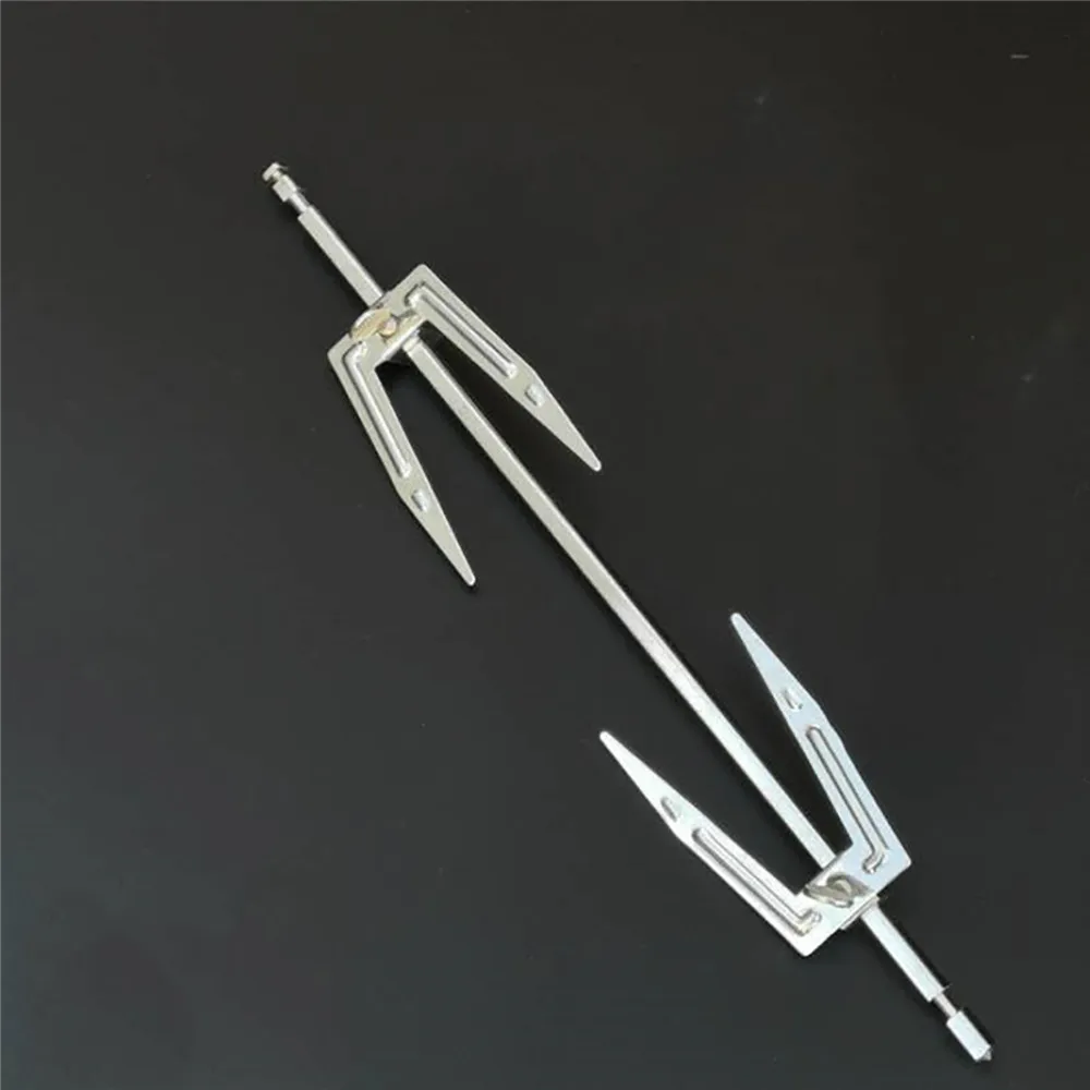 2 قطعة/المجموعة/المجموعة عالية الجودة شواء المشواة فوركس الفولاذ المقاوم للصدأ البصاق شواء الشوك الفحم الدجاج شواء المشوي اللحوم شواء شوكة أداة