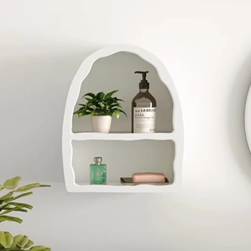 

Wall Shelves Cabinet French Korean Wooden Space Saving Craft Arched Korean Pantry Living Room Cabinets Vitrina Nordic Furniture