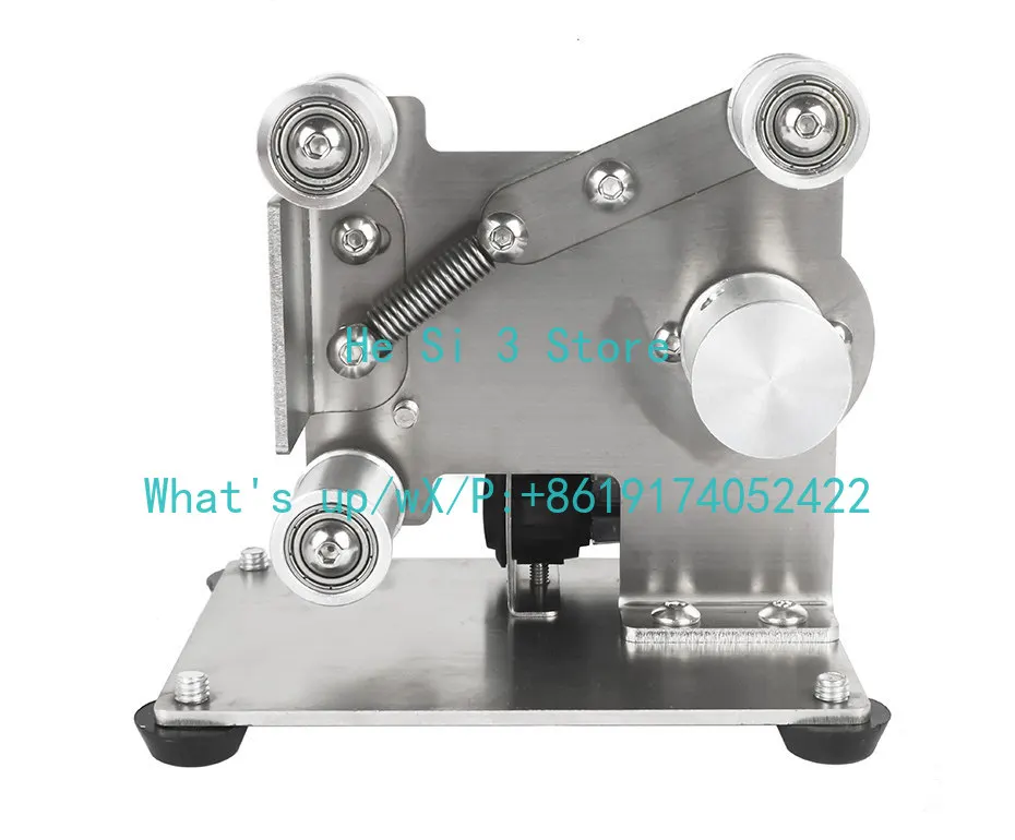 

Small mini belt sander DIY polishing machine sandpaper machine sander woodworking desktop