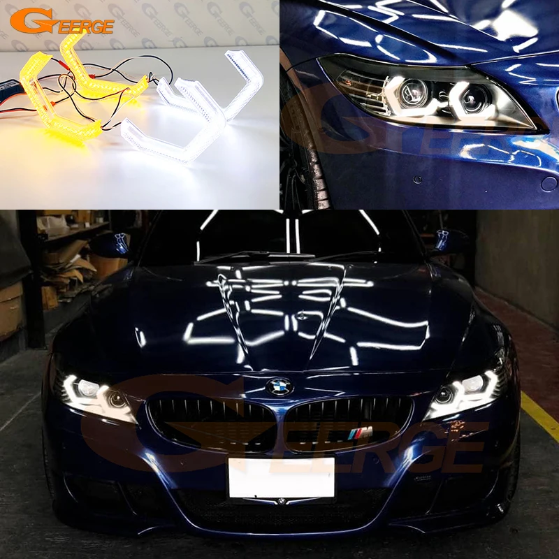 

For BMW Z4 E89 2009 2010 2011 2012 2013 2014 2015 2016 Ultra Bright Acrylic Concept M4 Iconic Style LED Angel Eyes Halo Rings