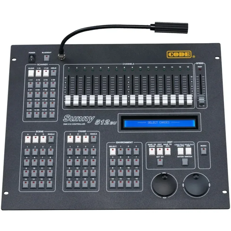 Warranty Professional Stage Lighting Console Sunny 512 DMX Controller