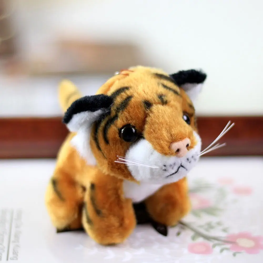 Ornament Chinese Zodiac Tiger Stuffed Animals 2022 New Year Stuffed Toys Tiger Plush Keychain Car Plush Keyring Plush Pendant