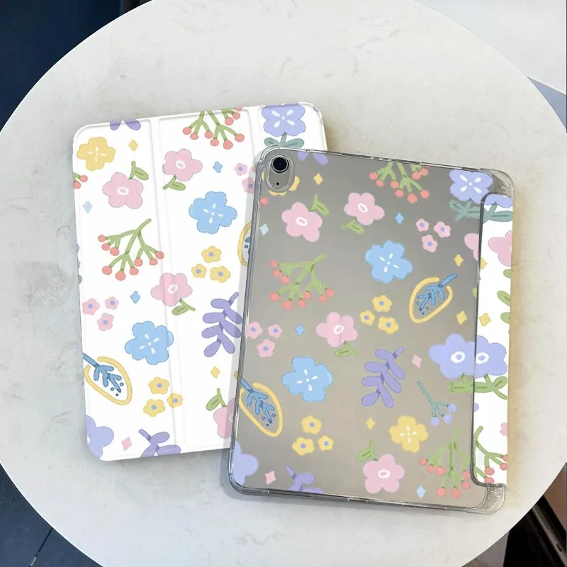 Floral Smart Pu Cas…