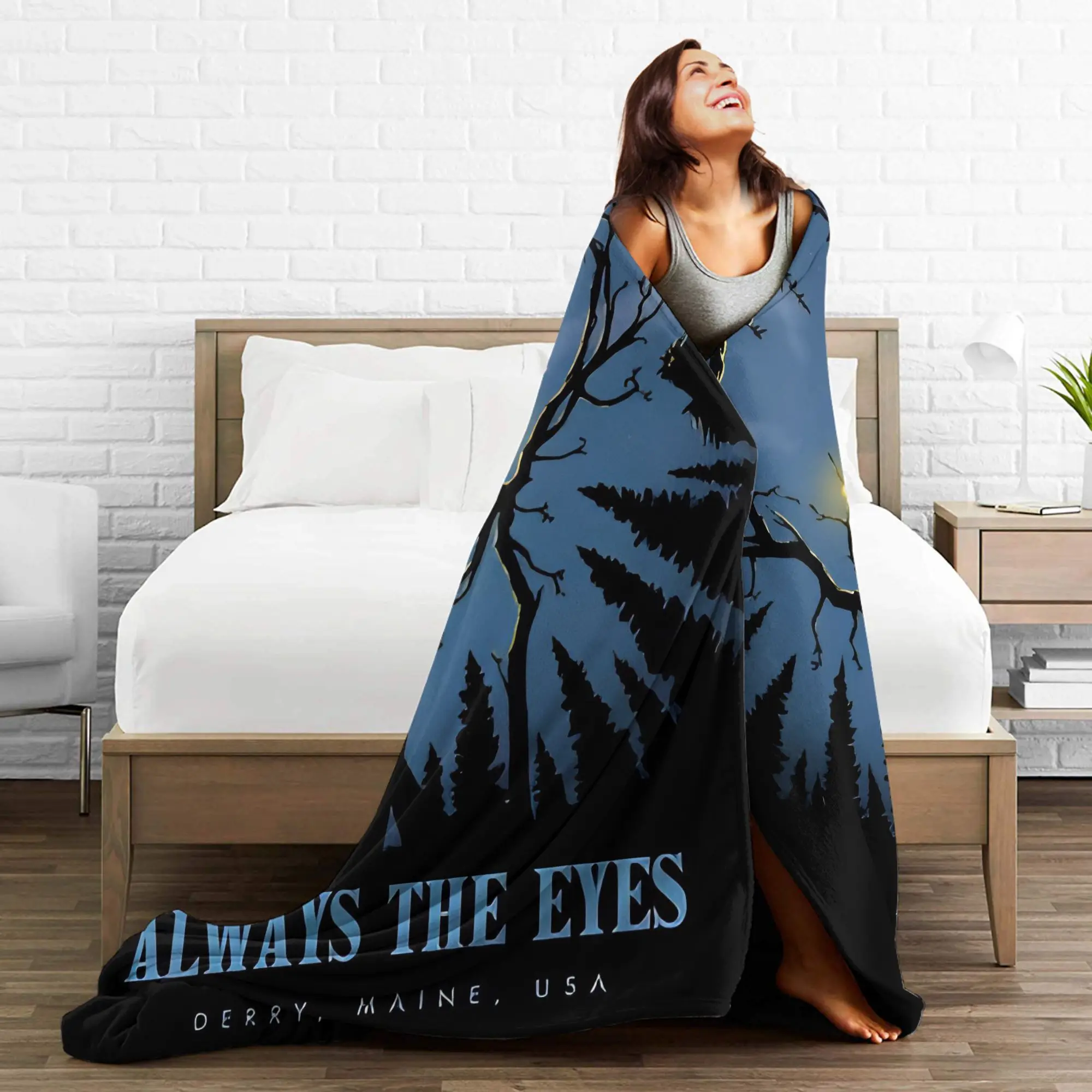 تكنولوجيا المعلومات مرحبا بكم في ديري 2025 بطانية دافئة الفتيات الفتيان أفخم رمي بطانية الجدة الأريكة كرسي الفانيلا المفرش غطاء سرير أريكة