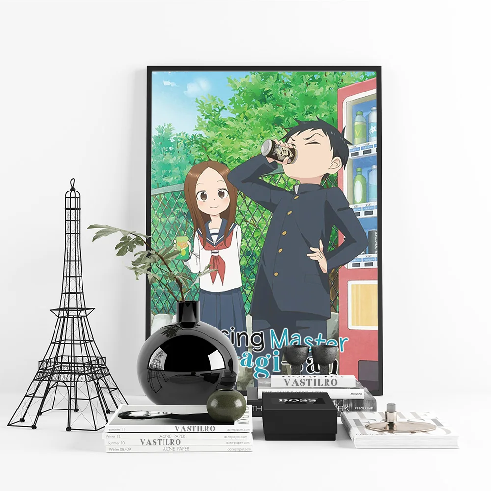 Teasing Master Takagi San Poster Japanese Manga Print Art Anime Wall Picture Home Decor Canvas Painting