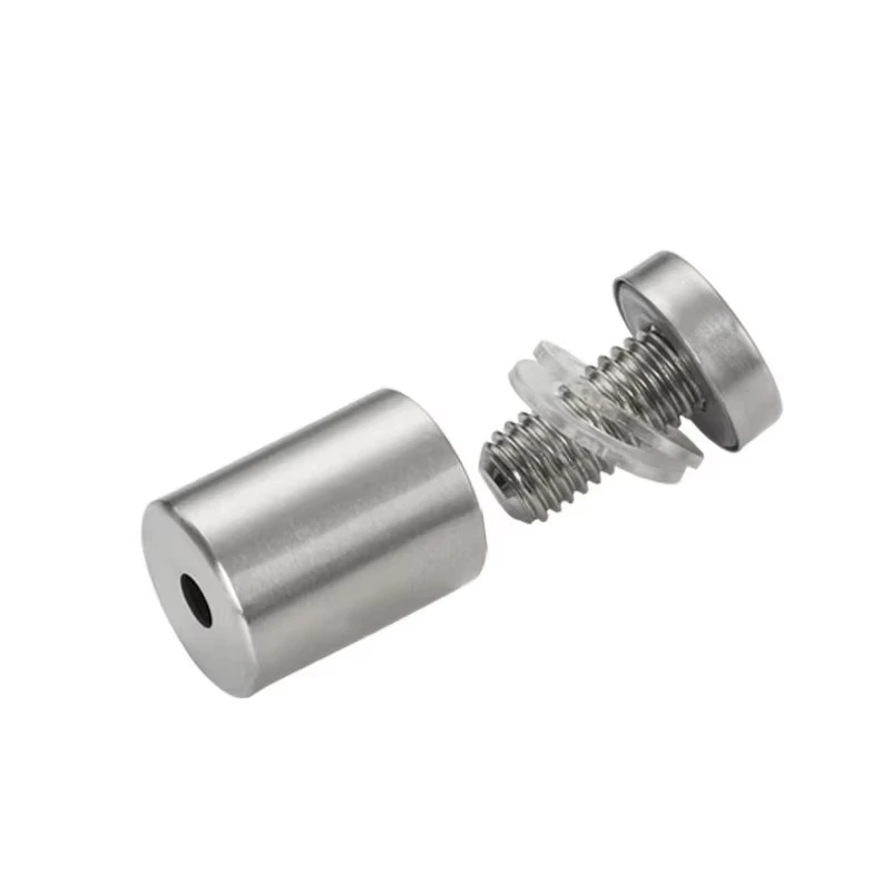 

30PCS 12x22mm Stainless Steel Spacers - Glass Holder & Sign Mounting Standoffs, Hot Sale