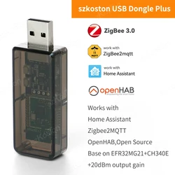 Zigbee USB Dongle Plus-E Gateway Universal Zigbee USB Hub for Home Assistant OpenHAB Zigbee2MQTT Wireless Zigbee 3.0 USB
