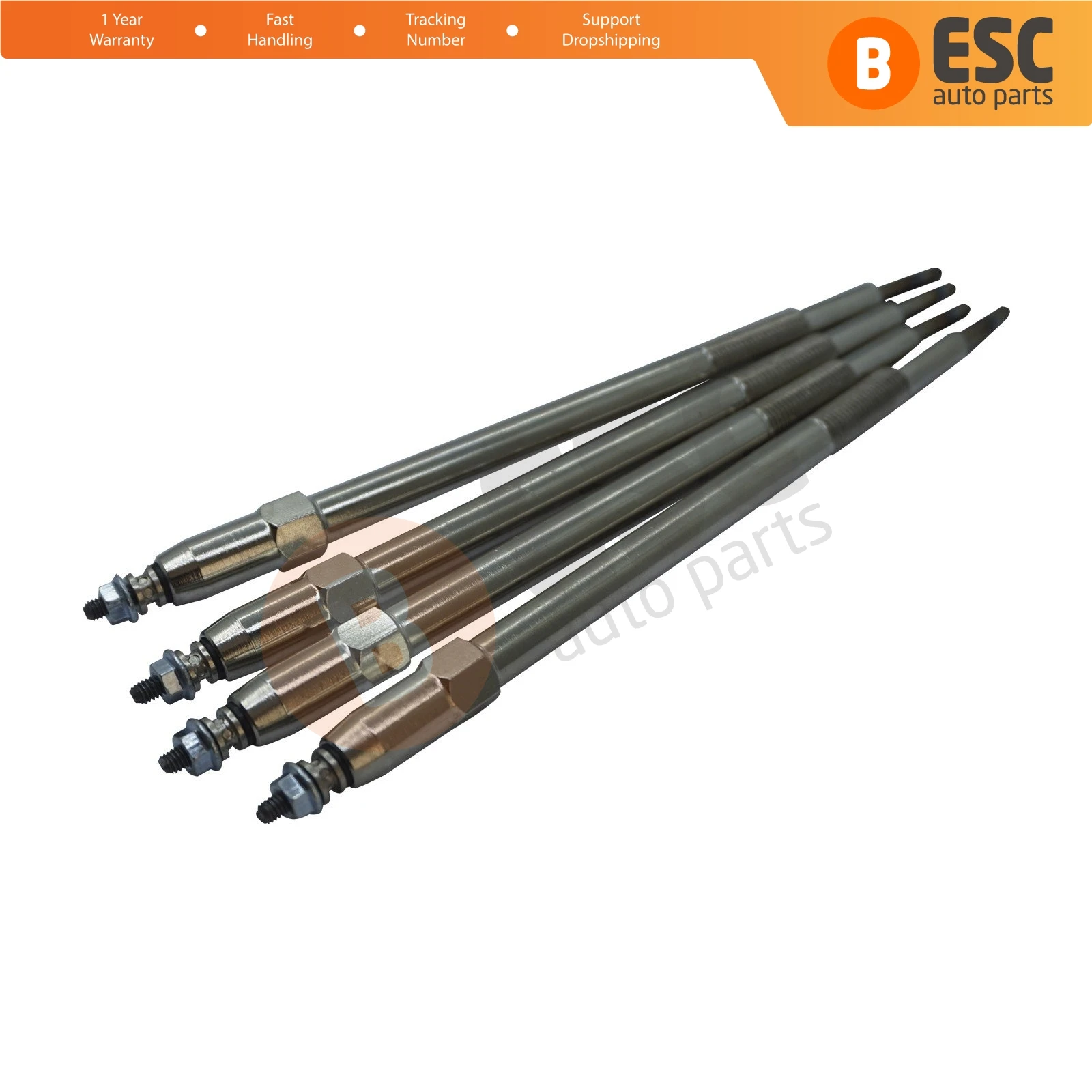 ESC Auto Parts EGP86-1 4 Pieces Heater Glow Plug 11 Volt 11065-2W202, 7701058142 for Nissan Renault Master Ship From Turkey