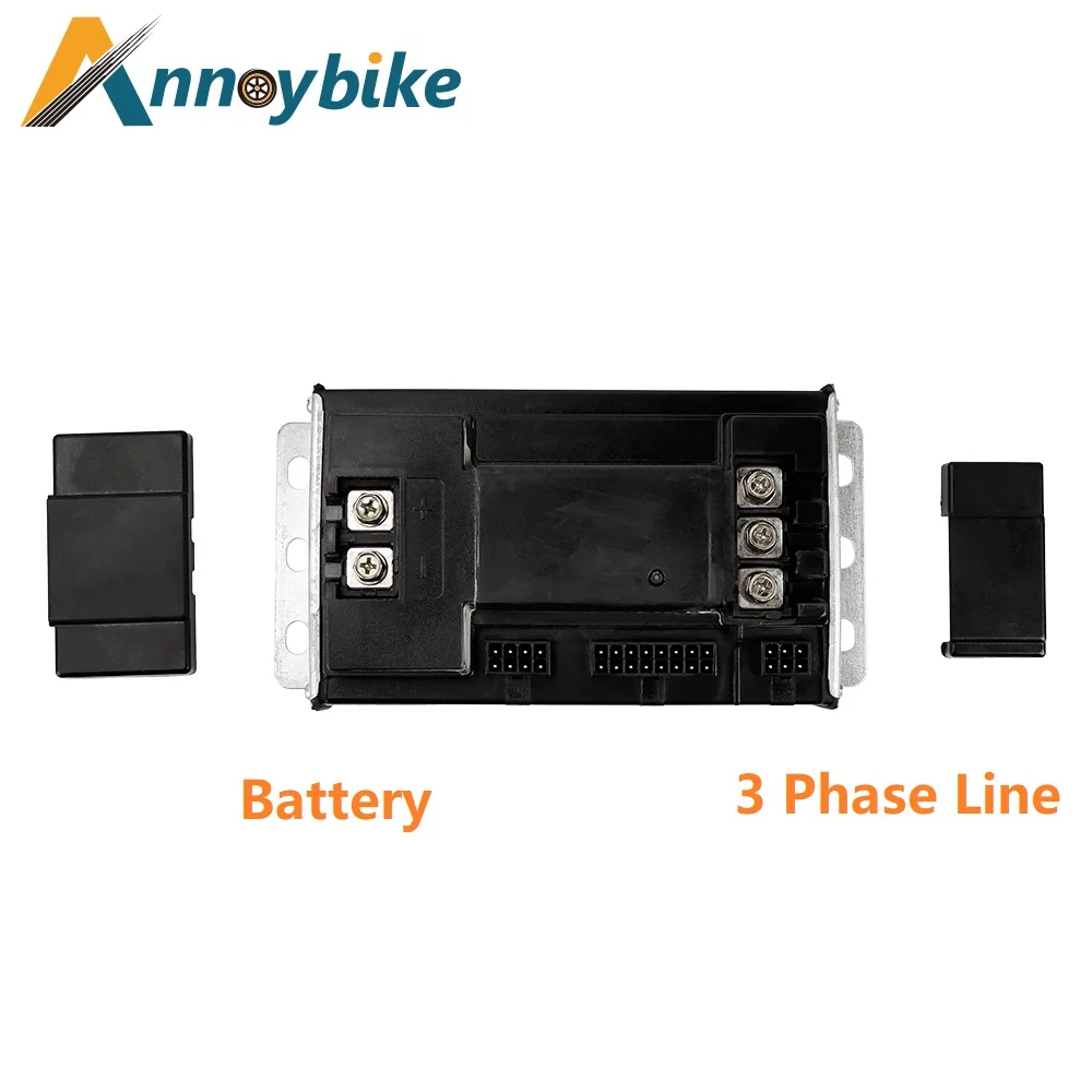 Sine Wave Controller 48V 60V 2500W 72V 3000W Electric Bicycle Brushless DC Controller  50A high power Scooter Motor Controller