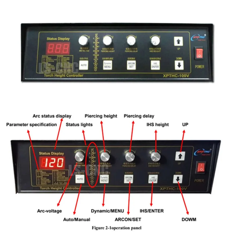 Nowy produkt! Regulator wysokości napięcia łukowego CNC XPTHC-100V przecinarka plazmowa zastępuje XPTHC-100 CX