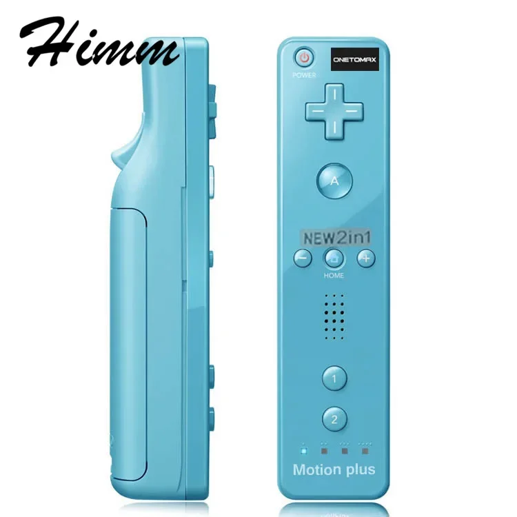 B-M For Nintendo Nintend For Wiimote Built in Motion Plus Inside Right Remote Controller For Wii Remote Motionplus+Silicone Case