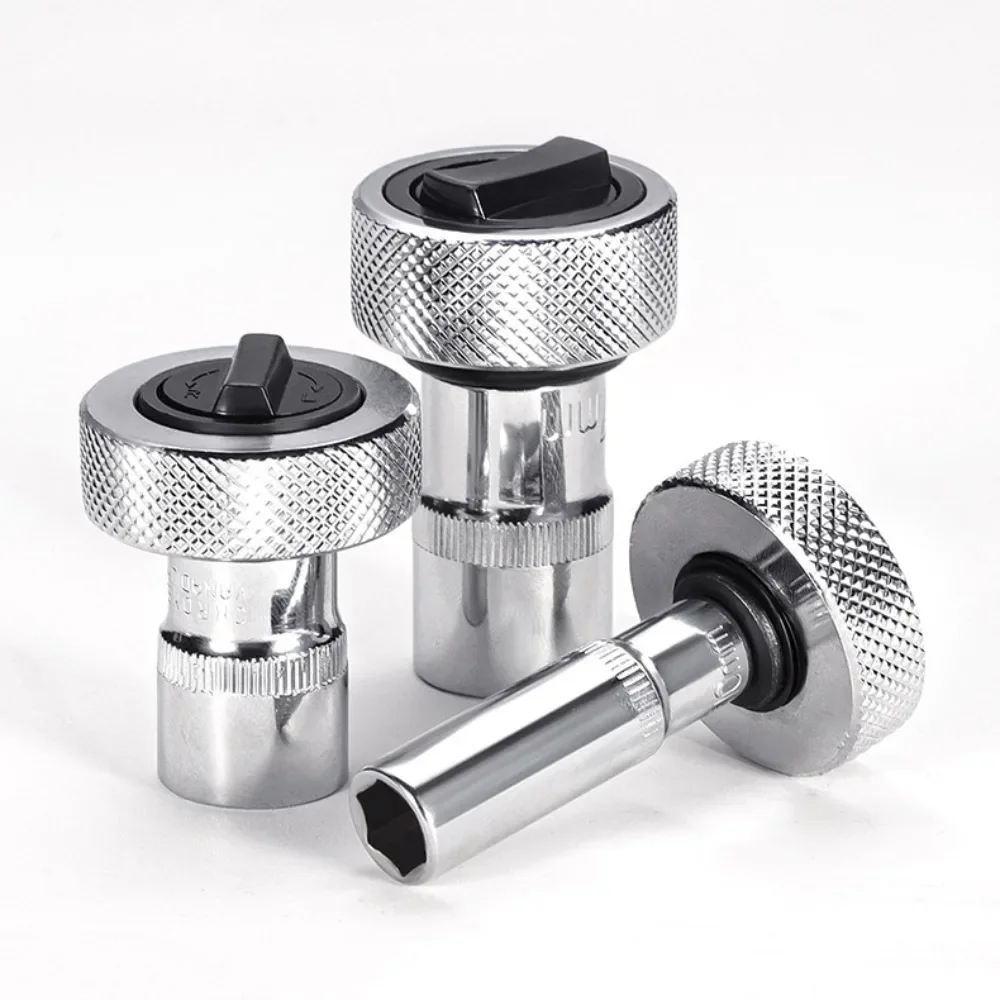1/4 3/8 1/2 Inch Mini Ratchet Socket Wrench Reversible Ratchet Handle Mini Portable Rotate Steel Palm Ratchet Socket Wrench