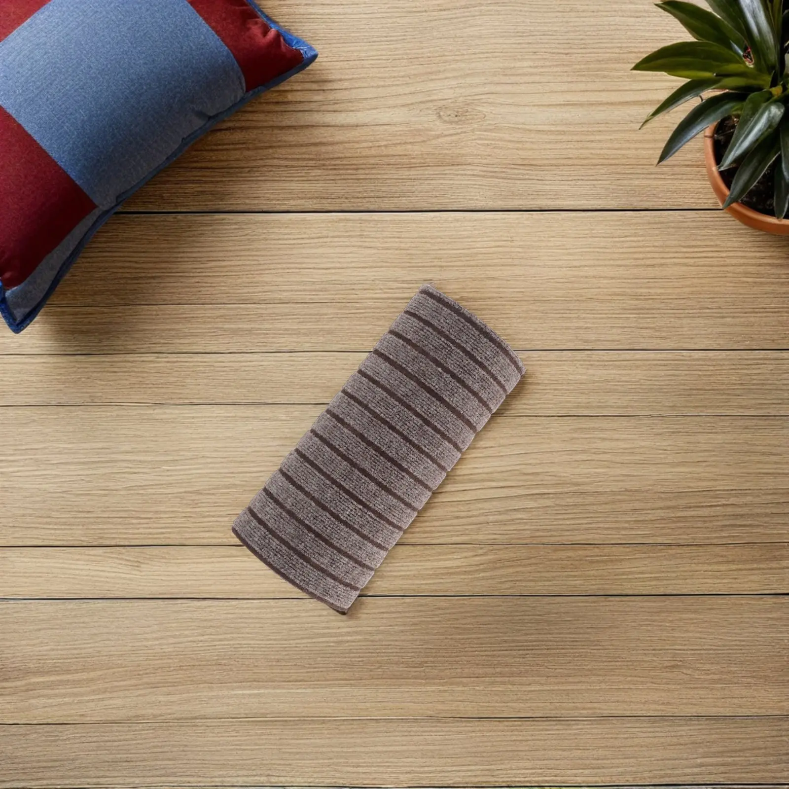 Deep Grey Peel and Stick Carpet Roll 15.75x118.11in – Non-Slip, Waterproof Runner Rug for Bedroom, Living Room & Stairs