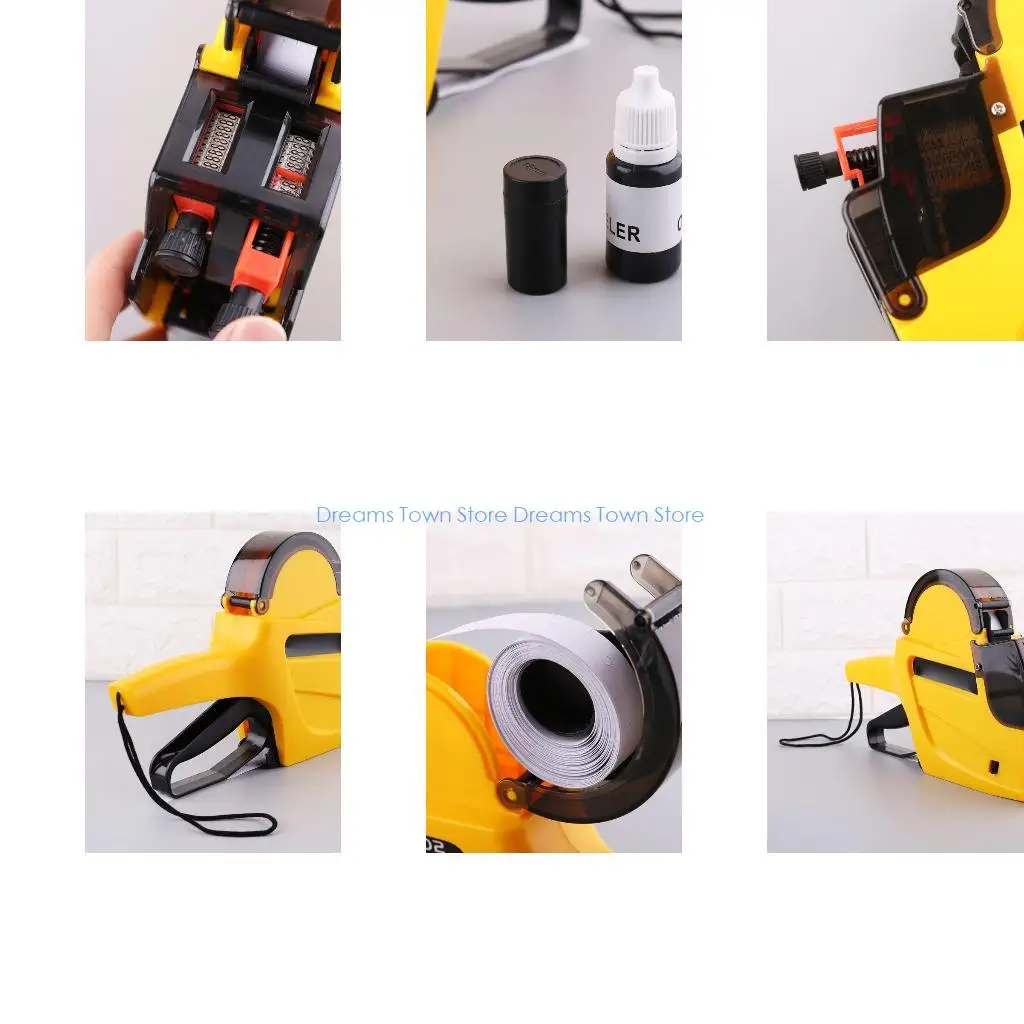 

HX6A MX-6602 10 Digits 2 Lines Price Tag Marker Pricing Price Labeller For Superm