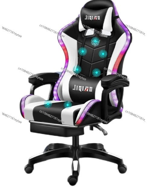 

wholesale cheap foldable pu leather massage computer game chair silla gamer racing rgb gaming chairs with lights and speakers