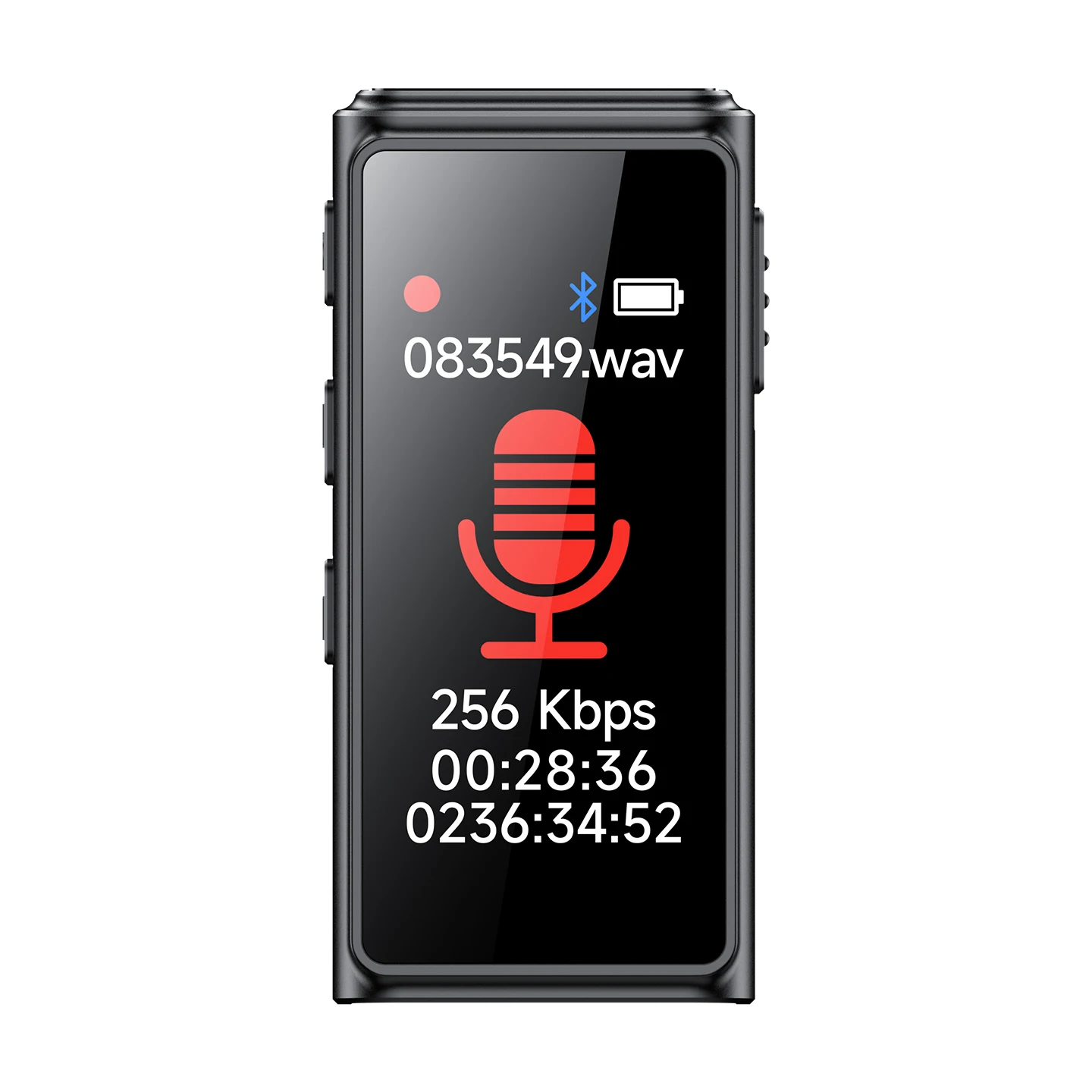 Mini Portable Voice Recorder with Clip Screen, AI Speech to Text, USB Flash Drive Design - for Meeti