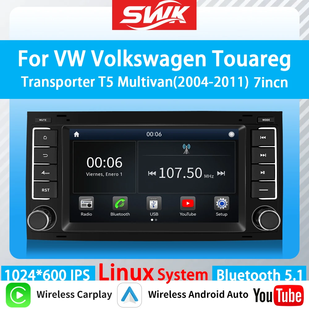 For Vw Volkswagen T…