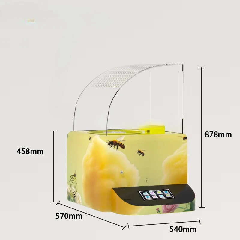 آلة بيع السكر الصغيرة آلة الخطمي المحمولة #4