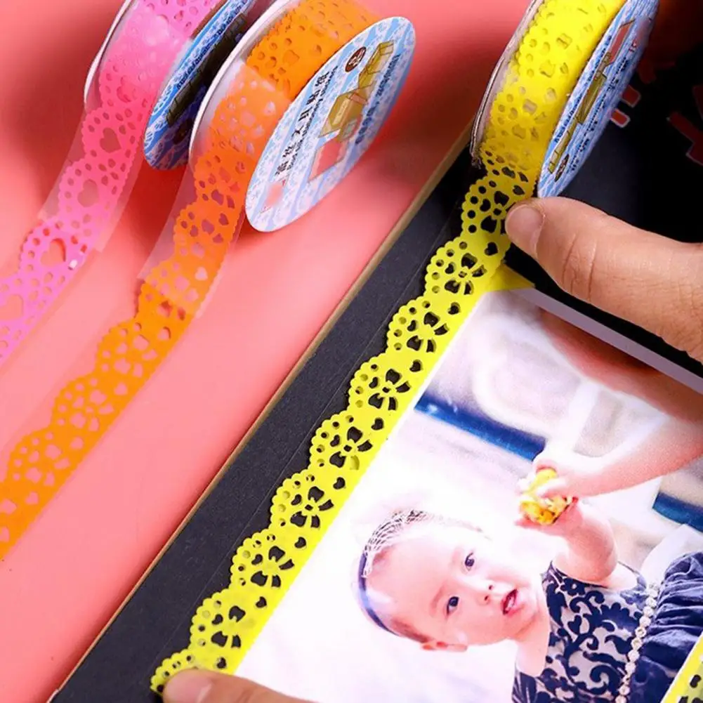 Decorative Tape Waterproof DIY Sticker Self-Adhesive Handmade Decoration  Fashion Chic Showy Roll Tape