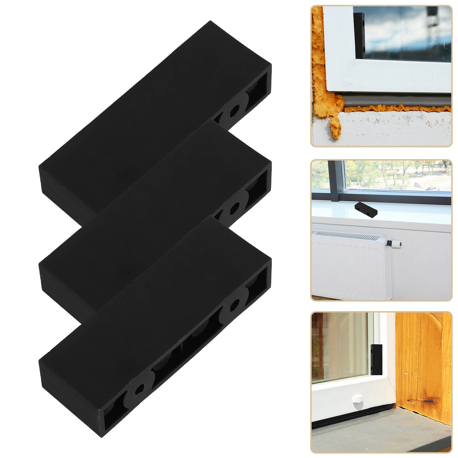 

10pcs Sliding Window Security Lock Adjustable Door Window Crescent Lock For Patio Bedroom Balcony White Durable Draft Stopping