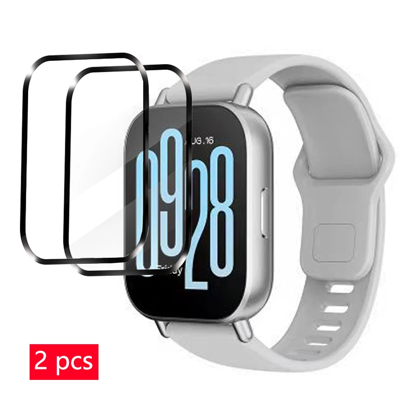 Displayschutzfolie für Xiaomi Redmi Watch 5, Active/Lite-Zubehör, weiches TPU, HD, klare, kratzfeste Folie für Redmi Watch 4/3 Active