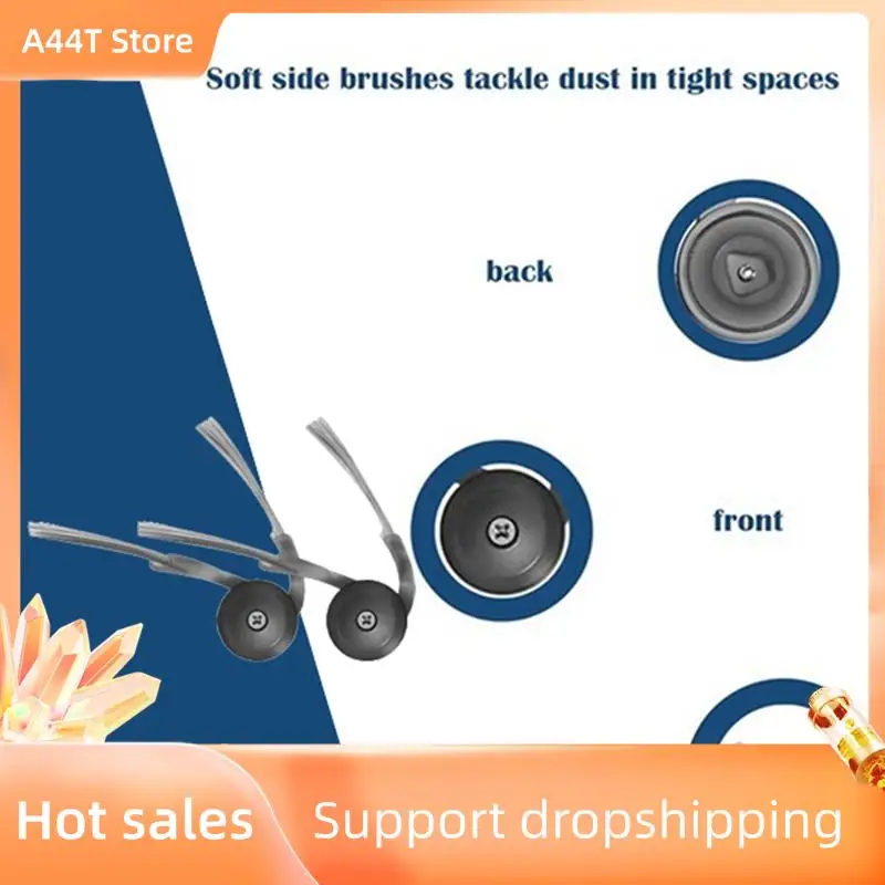 

A44T Spare Parts For Roborock Qrevo Edge/Qrevo Edge S5A Main Side Brush Hepa Filter Dust Bag Mop Cloth Efficient Cleaning