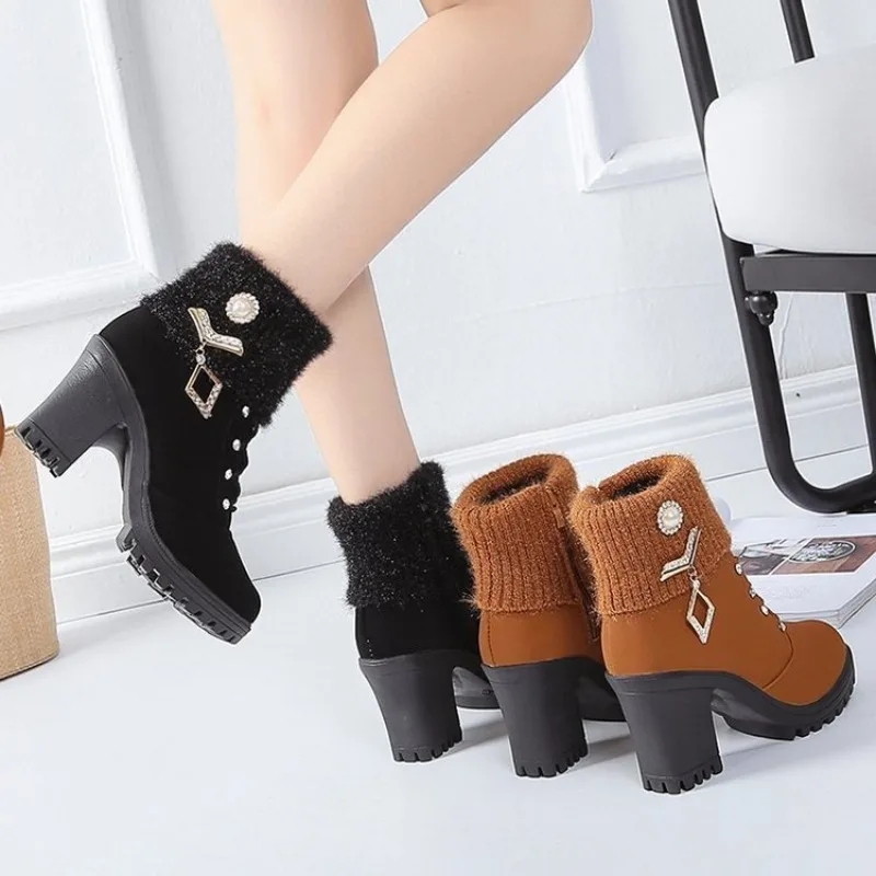 

Women Boots 2024 New Fashion Spring and Autumn Comfortable Western Outdoor Walking Designer Boots Shoes for Women women boots